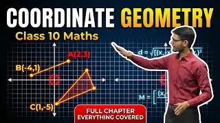 🔴 LIVE | Coordinate Geometry Full Chapter | Class 10 Maths | Board Exam 2026