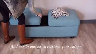 Stressless Double Ottoman Product Introduction Video