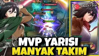 MANYAK TAKIM İLE MVP YARIŞI !😱 Fanny Mobile Legends Fanny Nasıl Oynanır &Ouml;ğretici Gameplay