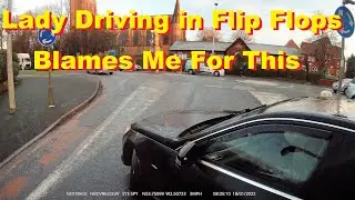 Coach Crash. Flip Flops Driver Tries to blame me. But it's all on 3 different Dash Cams