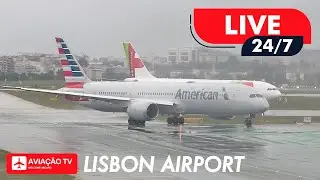 🔴 LIVE 24/7 Lisbon Airport 15.01.2026 &bull; Livestream Plane Spotting &bull; Direto Aeroporto Lisboa