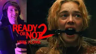 Реакция на трейлер комедийного фильма ужасов &laquo;Ready or Not 2: Here I Come&raquo; (2026) | Баффи против ...