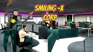 SMILING - X CORP - ESCAPE FROM HORROR STUDIO | FULL GAMEPLAY , ANDROID