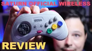 El control inal&aacute;mbrico de RETRO-BIT para SEGA SATURN es batalloso pero vers&aacute;til.