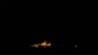 Stock Video footage Fire Ground Wide 120fps 16