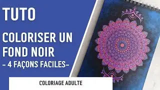 TUTO | 4 fa&ccedil;ons de coloriser un fond noir - FACILE