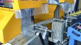 Utilaje PVC & AL: WZ-133 - masina de debitat la 2 capete, Wizard, lame 550 mm