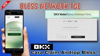 BLEES AIRDROP TGE!! REGISTRASI CLAIM AIRDROP BLESS SEBELUM TANGGAL 19 AGUSTUS !! - BLESS NETWORK TGE