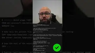 Прекратите использовать этот Dockerfile ❌ (Многоэтапное исправление + без прав root ✅) #docker #c...