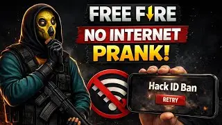 FREE FIRE NO INTERNET PRANK 😱📵 | HACK ID BAN?! (SHOCKING REACTION) | TrelyicX XRC