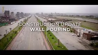Skyward Tower | Construction Update July 2022 | Front Retaining Wall