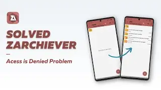 Исправлена ​​ошибка &laquo;Доступ к ZArchiver запрещен&raquo; на Android 14, 15 и 16 без root-прав | Папка да...