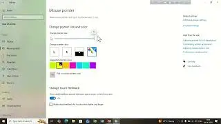 How to change mouse pointer size // কিভাবে মাউসের পয়েন্টার ছোট বড় এবং কালারিং করা যায়