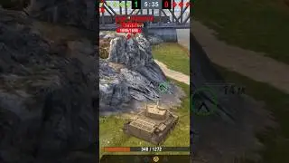 Wot blitz. танки онлайн. FV 301. л&euml;ве по шапке😀