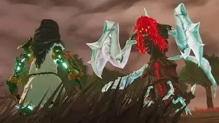Hyrule Warriors: Age of Imprisonment  - Grimgera Boss Fight with Link (4K)