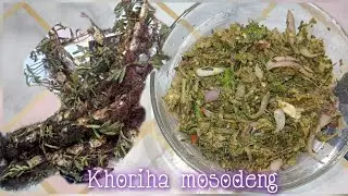 Khoriha mosodeng| Aquatic plant| English name not known| @Tripurifoodie |#food #mukbang #cooking