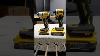 DeWalt 5AH XR battery & PowerStack Comparison!