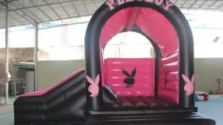 playboy jumping castle combo