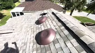 Owens Corning Duration Shingles with Duraridge Cap shingles - color Sand Dune- Batterbee Roofing