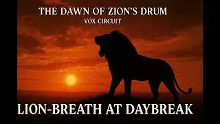 Lion Breath at Daybreak | Courage‑Awakening Roots Reggae Fire Chant | VOX CIRCUIT