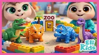 Build Dinosaur Zoo | Kindergarten Fun | Eli Kids Songs & Nursery Rhymes