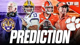 PICKING LSU Tigers at Clemson Tigers | College Football Week 1 Picks