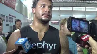 Ohio State TE Marcus Baugh 08/09/16 - ELEVENWARRIORS.COM