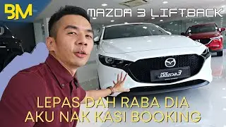 KALAU KORANG MINAT KERETA HATCHBACK LAIN, JANGAN TENGOK | Aku review Mazda 3 Liftback High Plus 2022