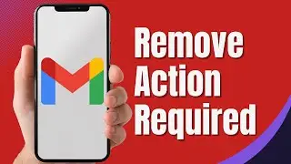 How To Fix Action Required On Gmail Account Issue 2024 (EASY FIX)