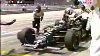 Micheal Andretti Pit Road Incident