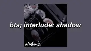 𝐛𝐭𝐬 - 𝐢𝐧𝐭𝐞𝐫𝐥𝐮𝐝𝐞: 𝐬𝐡𝐚𝐝𝐨𝐰 𖡻࿓ (slowed down)