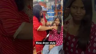Layers hair cut # blow dryer #styletips #trendylooks #weddinghairstyle