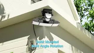 Motion Sensor & Dusk to Down | Olafus 65W LED Security Light