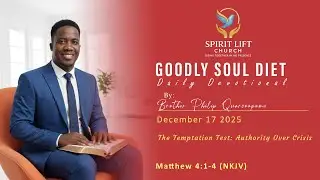 GSD Daily Devotional | The Temptation Test: Authority Over Crisis | Dec 17