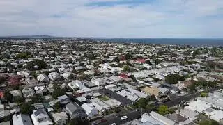 Geelong Victoria Drone View 4K Video