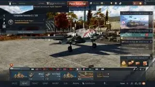 War Thunder BF-110 G4 em a&ccedil;&atilde;o