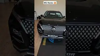 MG Hector 2025 Top Model 🔥🖤 | MG New Hector vs Tata Harrier #shorts #shortsvideo #viral #motoalbum