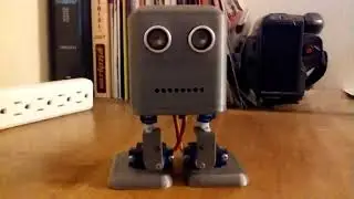Biped Robot BoBs 1st walk