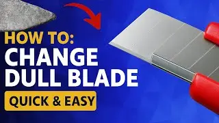 Tutorial: Snap Off Blade From Box Cutter