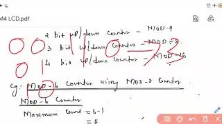 Mod - N Counter | Mod 6 Counter | Module 4 | ECT 203 Logic Circuit Design |