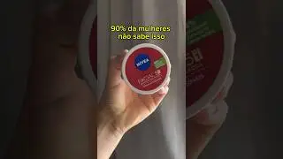 CREME HIDRATANTE FACIAL | PARA O DIA DA NIVEA #shorts  #pele  #hidrataci&oacute;n