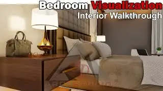Bedroom Again😇 | 3d walkthrough | Visualization | freelancer