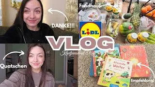 XXL FamilyVlog • Lidl Haul 🍍• quatschen | Buch Empfehlung 📚• DANKE! Wir wachsen 🥹🙏 