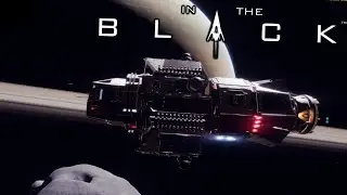 Hardcore Combat Space Simulator with Railguns | In the Black Gameplay Overview