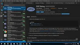 Visual Studio Code Setting for Debug PHP