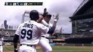 SD@SEA: Montero muscles a two-run homer to left field