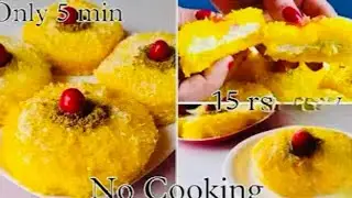 Won 1st Prize in 5 min Cooking Recipes | Soft, Tasty, Fluffy Bread Dessert Instant ChamCham recipe |