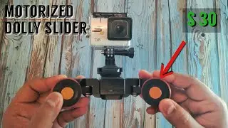 $ 30 Yelangu Motorized DOLLY SLIDER Review!!!
