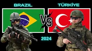 T&uuml;rkiye vs Brezilya askeri g&uuml;&ccedil; karşılaştırması 2024 | T&uuml;rkiye vs Brazil military power comparison
