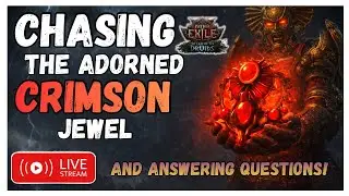 🔴LIVE | POE 2 | Adorned Crimson Jewel 6000 divine Drop! Can We Hit Again